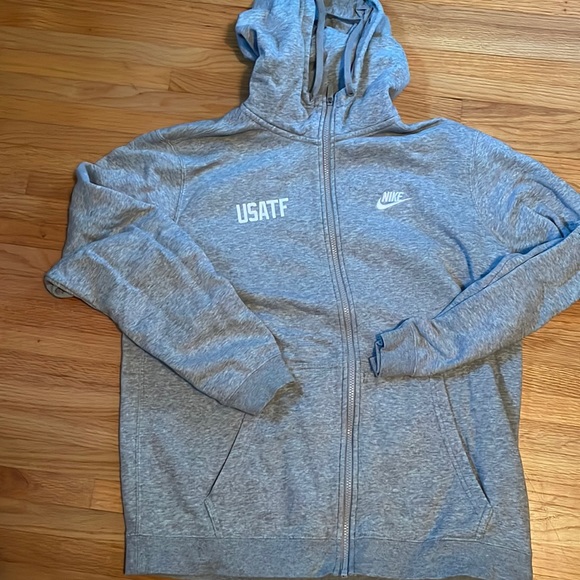 Nike | Shirts | Nike Usatf Usa Track And Field Fullzip Sweatshirt | Poshmark